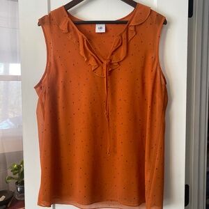 CAbi Sprinkle Tank Top Sleeveless Blouse